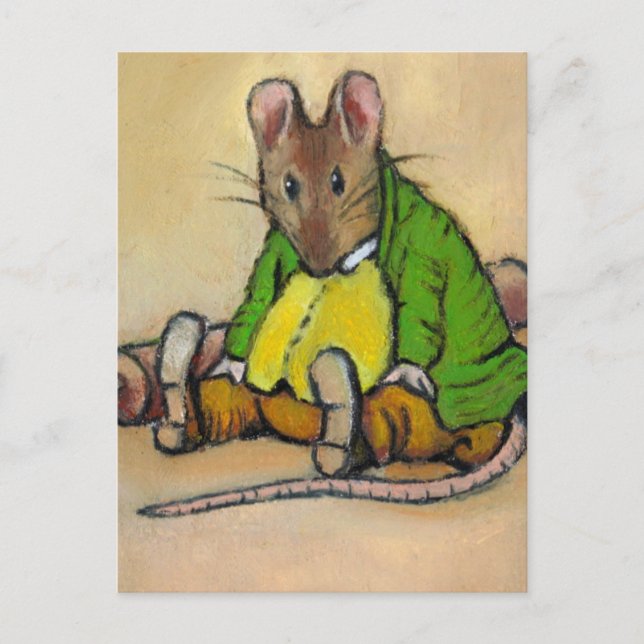 MR. SAMUEL WHISKERS, AFTER BEATRIX POTTER POSTCARD (Front)