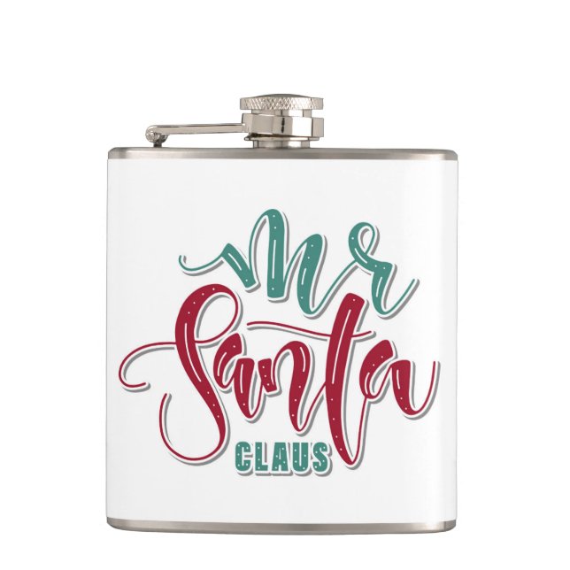 Mr. Santa Claus Flask (Front)
