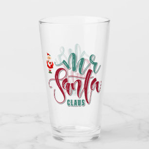 Mr. Santa Claus  Glass