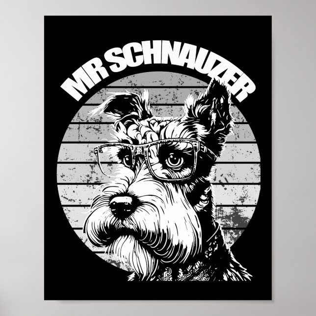 Mr Schnauzer Poster (Front)