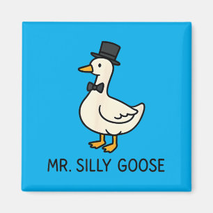 Mr Silly Goose - Funny Groom Wear For Wedding Magnet