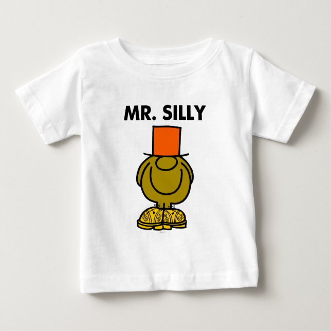 Mr. Silly | Hidden Eyes Baby T-Shirt (Front)