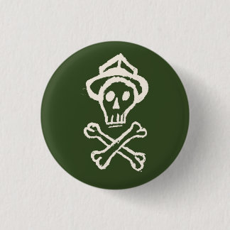Mr. Skullington - Gang Green 3 Cm Round Badge