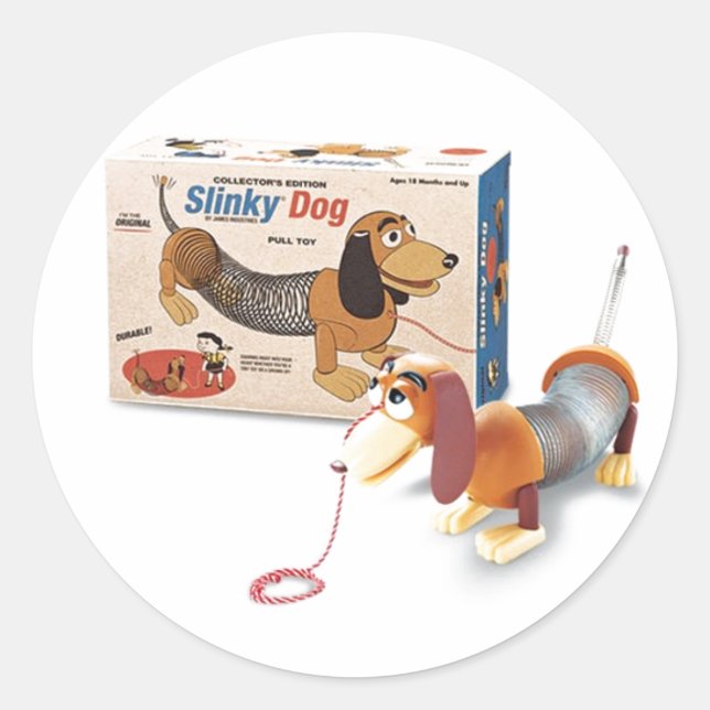 Mr. Slinky Stickers (Front)