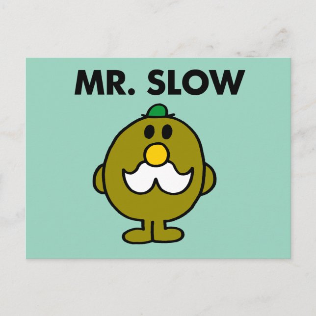 Mr. Slow | Classic Pose Postcard (Front)