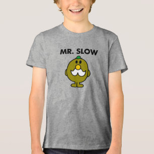 Mr. Slow Classic Pose Tri-Blend Shirt