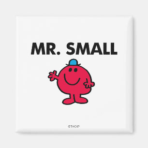 Mr. Small Waving Hello Magnet