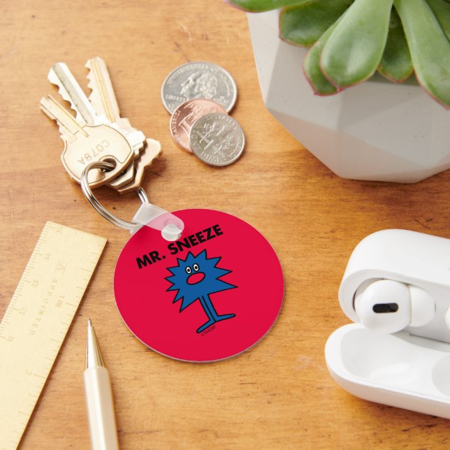 Mr. Sneeze | Jagged-Edged Body Key Ring (Desk)