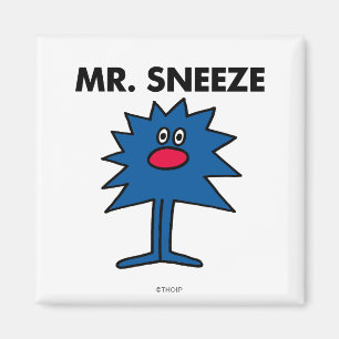 Mr. Sneeze Jagged-Edged Body Magnet