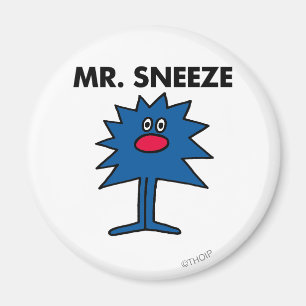 Mr. Sneeze Jagged-Edged Body Magnet