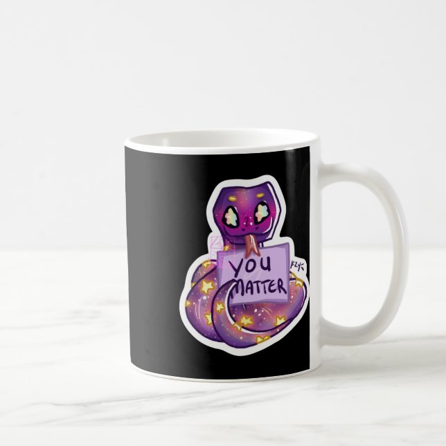 Mr Snek Says You Sticker  Coffee Mug (Right)