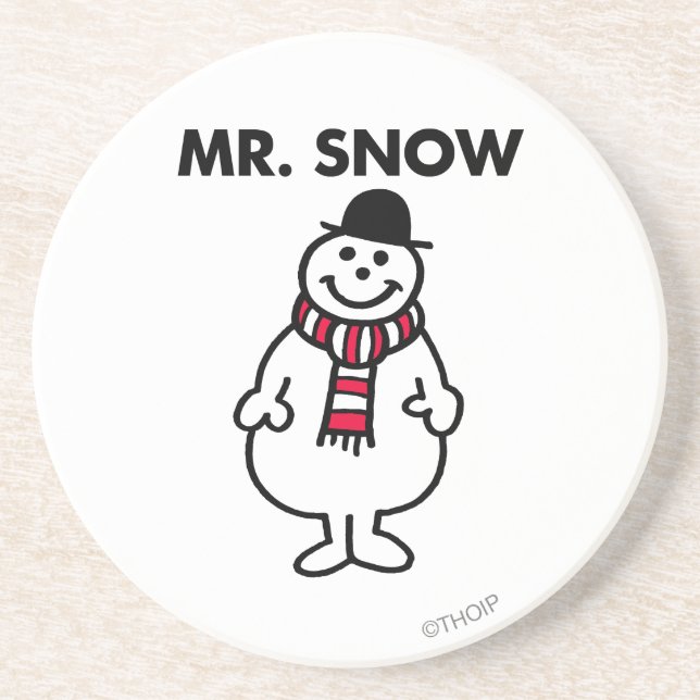 Mr. Snow | Classic Pose Coaster (Front)