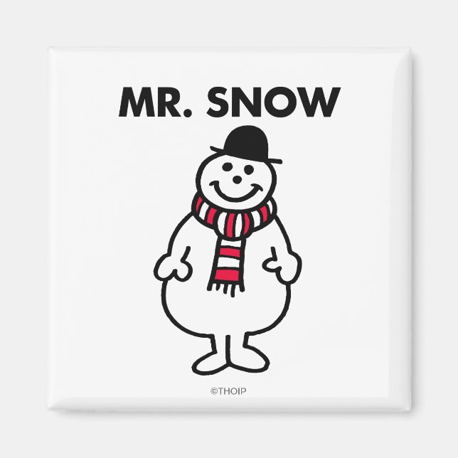 Mr. Snow | Classic Pose Magnet (Front)