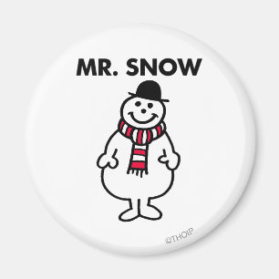Mr. Snow Classic Pose Magnet