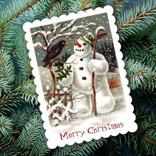 Mr. Snowman and Mr. Crow Invitation (Creator Uploaded)