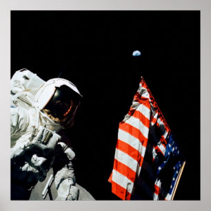 Mr Space Man Poster