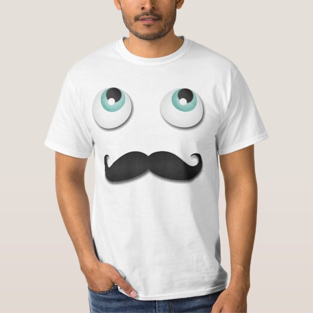 Mr stache T-Shirt (Front)