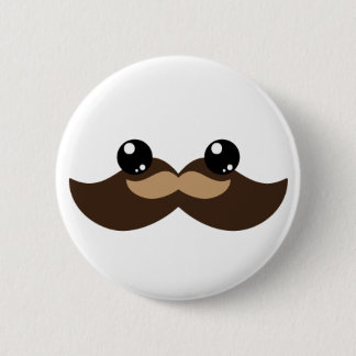 Mr. stachio 6 cm round badge