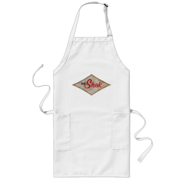 Mr. Steak Long Apron (Front)