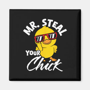 Mr. Steal Your Chick Easter Humour Magnet