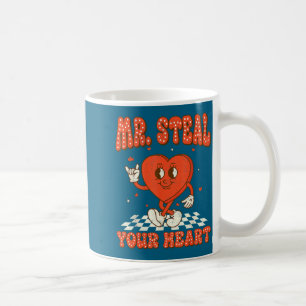 Mr Steal Your Heart For Boys Toddlers Valentine's  Coffee Mug