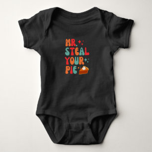 Mr Steal your Pie Baby Bodysuit