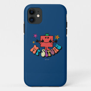 Mr. Strong   Colourful Lettering & Stars Case-Mate iPhone Case