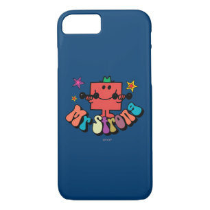 Mr. Strong   Colourful Lettering & Stars Case-Mate iPhone Case