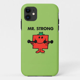 Mr. Strong Lifting Weights Case-Mate iPhone Case