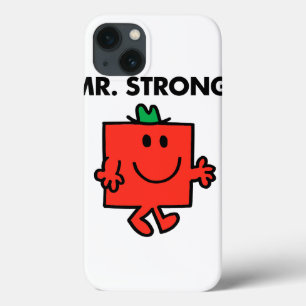 Mr. Strong Waving Hello iPhone 13 Case