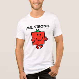 Mr. Strong Waving Hello Tri-Blend Shirt