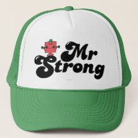 Mr. Strong | Weights & Bubble Lettering
