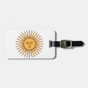Mr Sun Luggage Tag