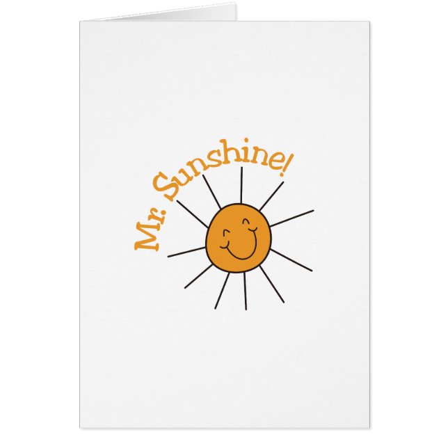Mr. Sunshine (Front)