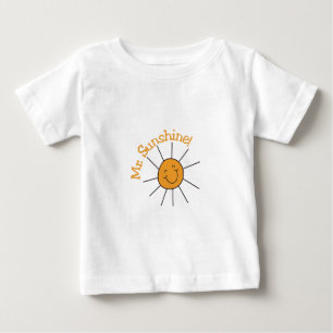 Mr. Sunshine Baby T-Shirt