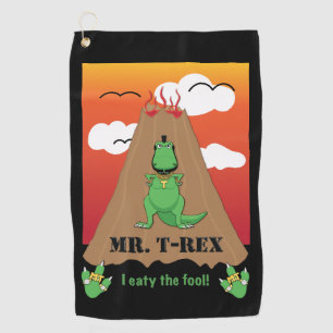 Mr. T-Rex Golf Towel