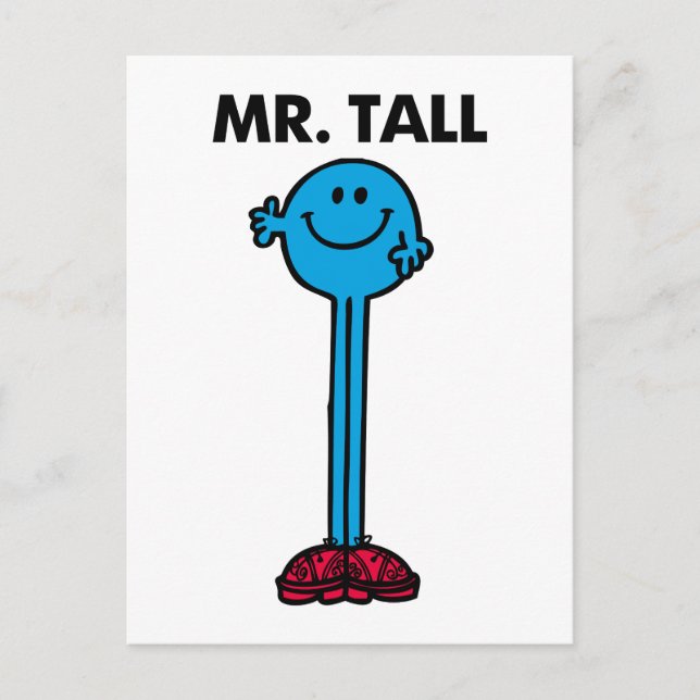 Mr. Tall | Standing Tall Postcard (Front)