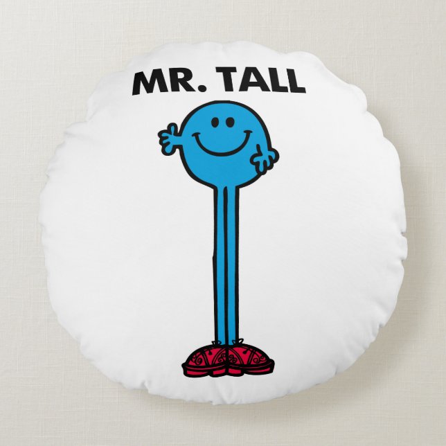 Mr. Tall | Standing Tall Round Cushion (Front)