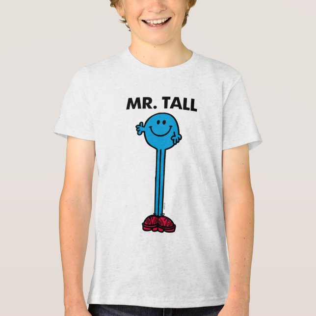 Mr. Tall | Standing Tall Tri-Blend Shirt (Front)