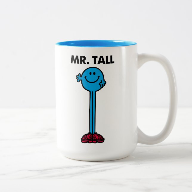 Mr. Tall | Standing Tall Two-Tone Coffee Mug (Right)