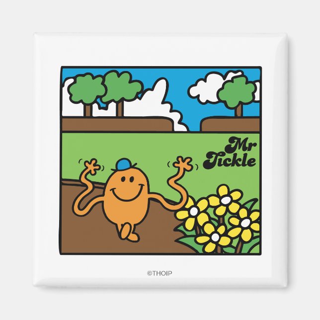 Mr. Tickle | Outdoor Fun Magnet (Front)