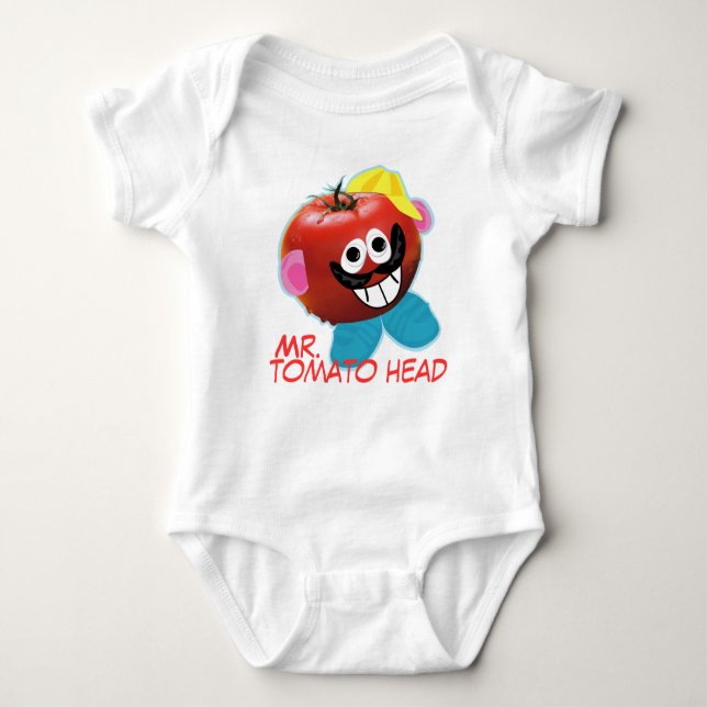 Mr. Tomato Head comic T shirt (Front)