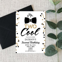 Mr. TWO Cool Bowtie 2nd Second Birthday Party