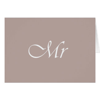 Mr Typography Beige