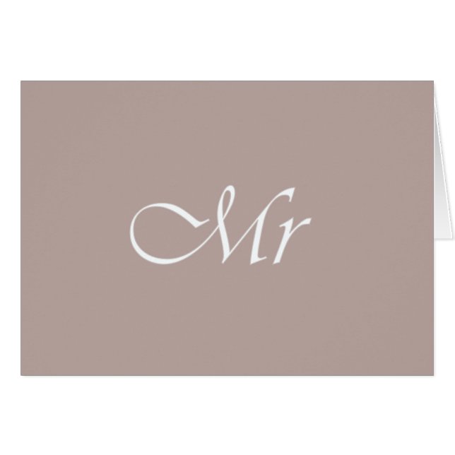 Mr Typography Beige (Front Horizontal)