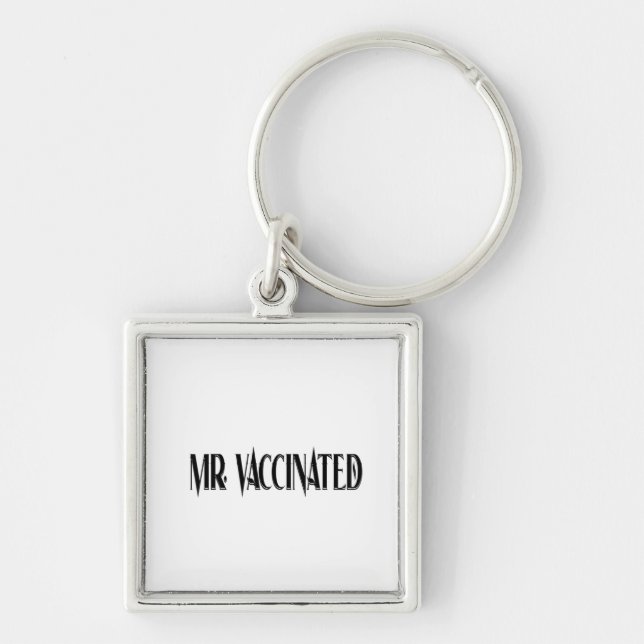 Mr. Vaccinated Key Ring (Front)