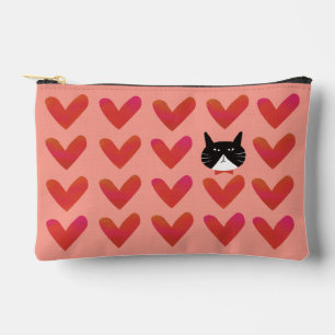 Mr. Valentine the Cat Accessory Pouch