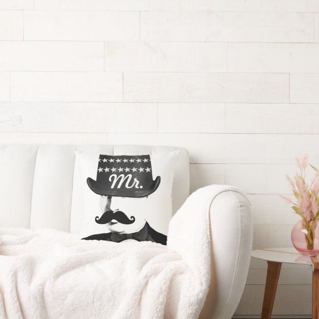 Mr. Vintage Roaring 20's Weddings Cushion (Couch)
