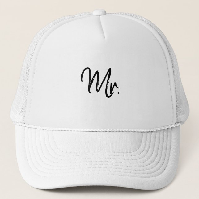 Mr. Wedding hat (Front)