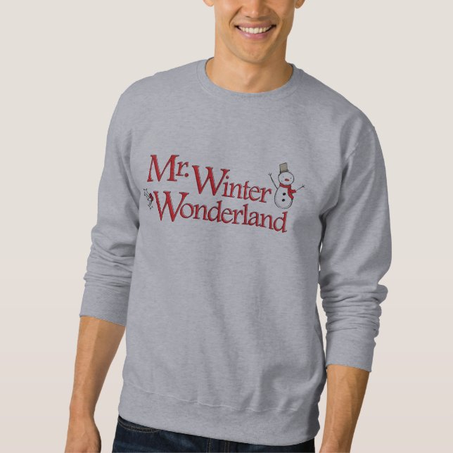 Mr. Winter Wonderland Funny Shirt (Front)